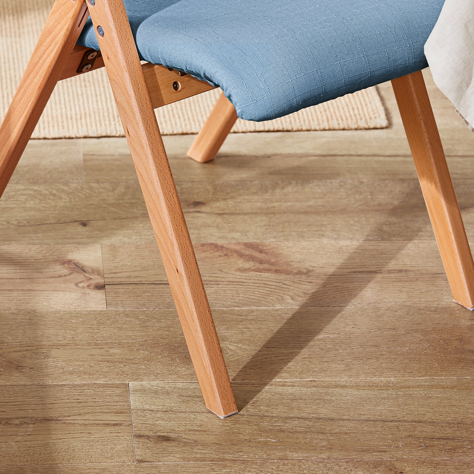 SoBuy FST92-BLx4 Lotre de 4 Sillas Plegables de Madera con Asiento y Respaldo - Image 6