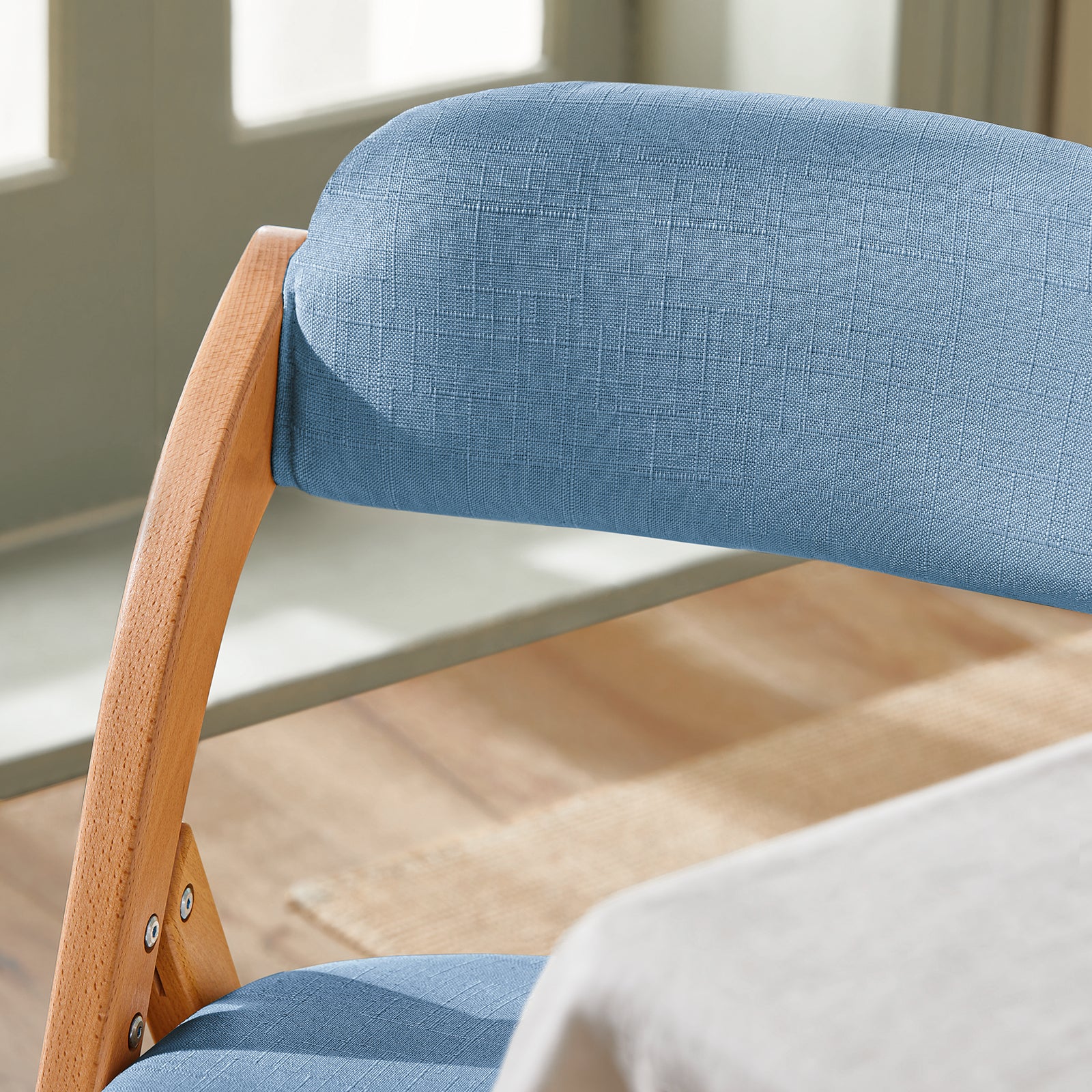 SoBuy FST92-BLx4 Lotre de 4 Sillas Plegables de Madera con Asiento y Respaldo - Image 8
