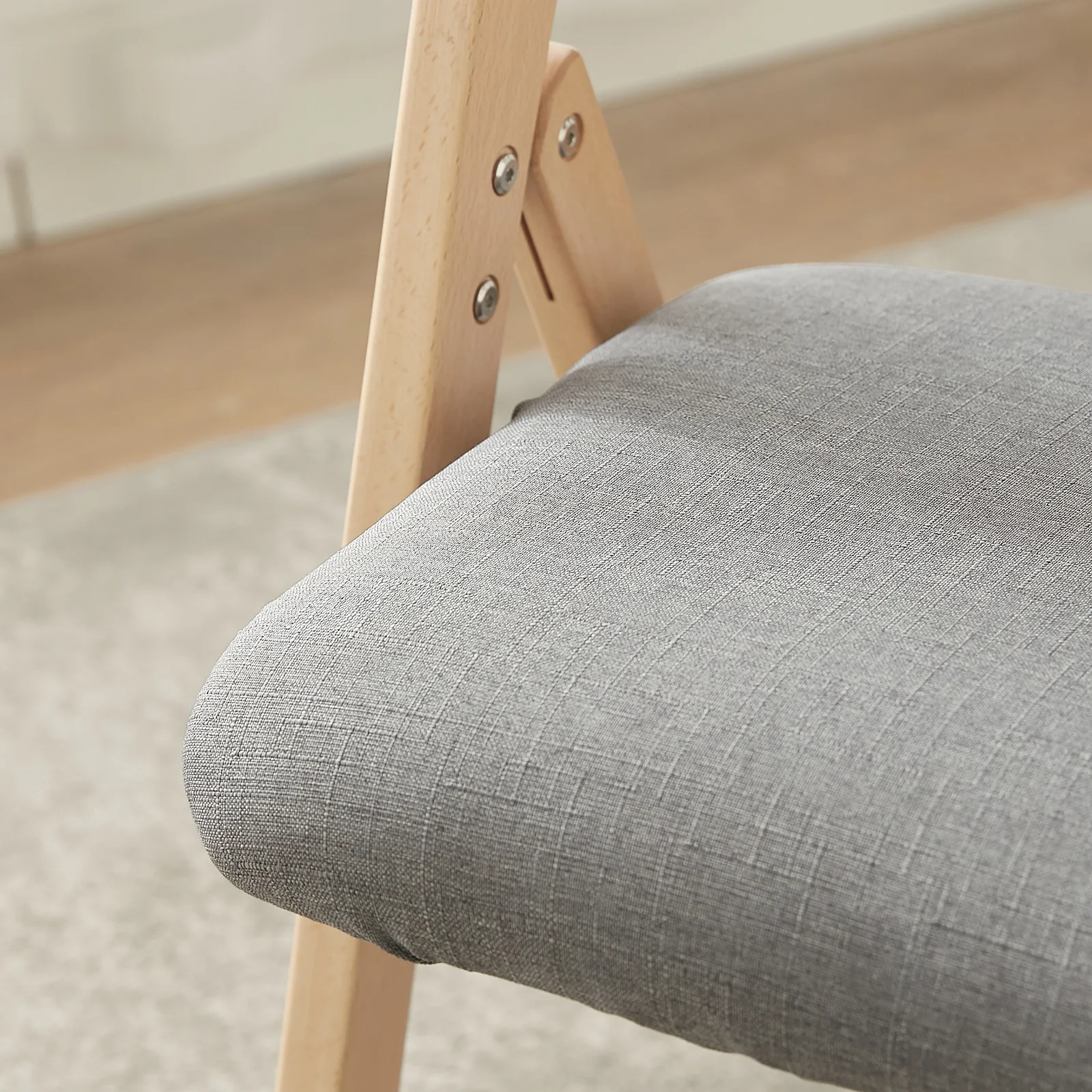 Preventa-SoBuy FST92-Nx4 Lote de 4 Sillas Plegables de Madera con Asiento y Respaldo - Image 9