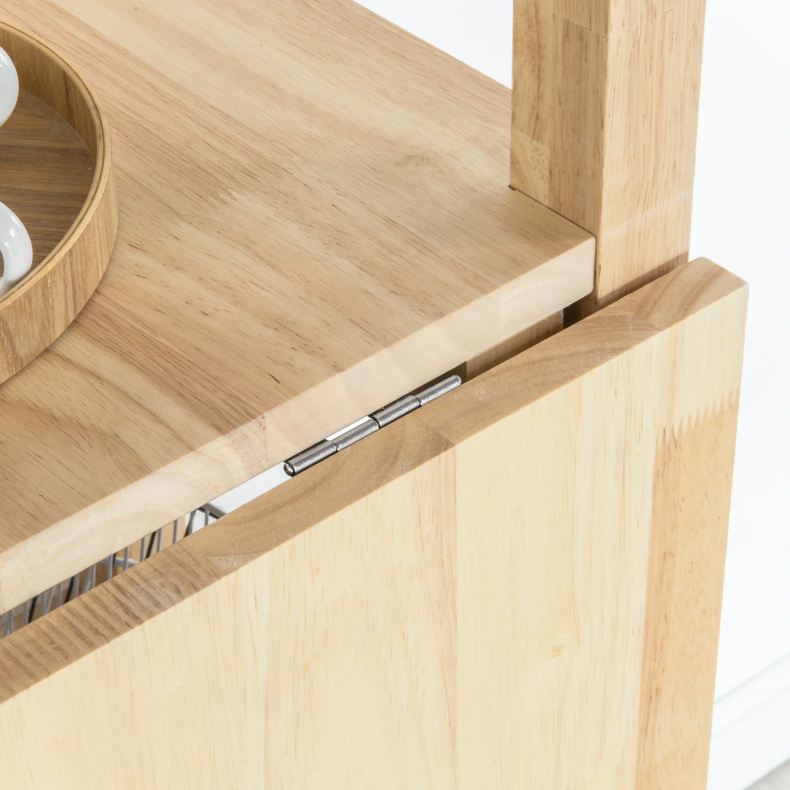 SoBuy FWT70-N Mesa de Comedor Plegable con 5 Estantes - Image 7