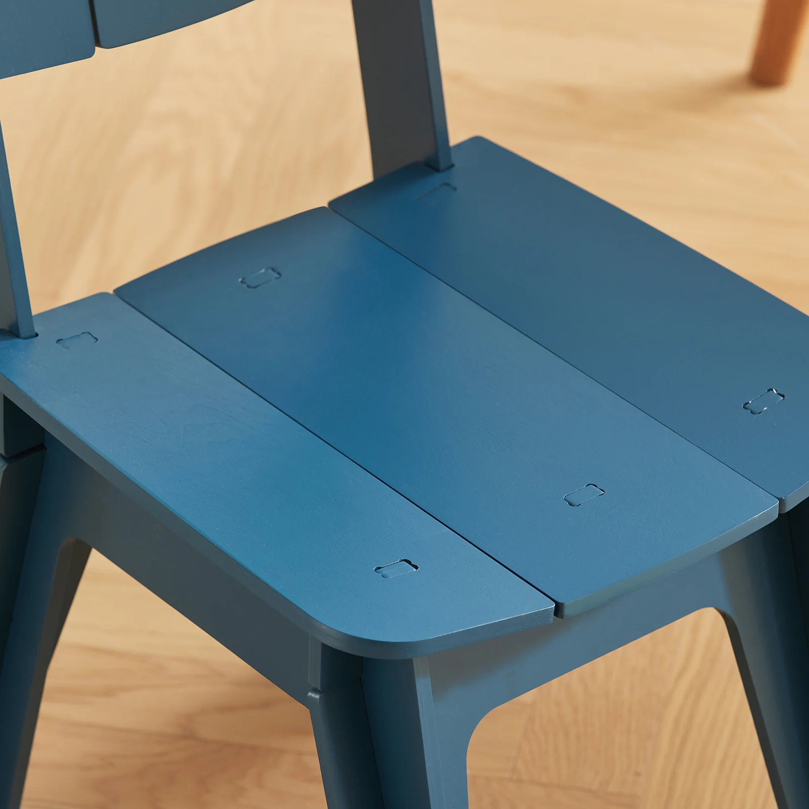 SoBuy HFST01-B Silla de Comedor con Respaldo con Juntas de Espiga - Image 6