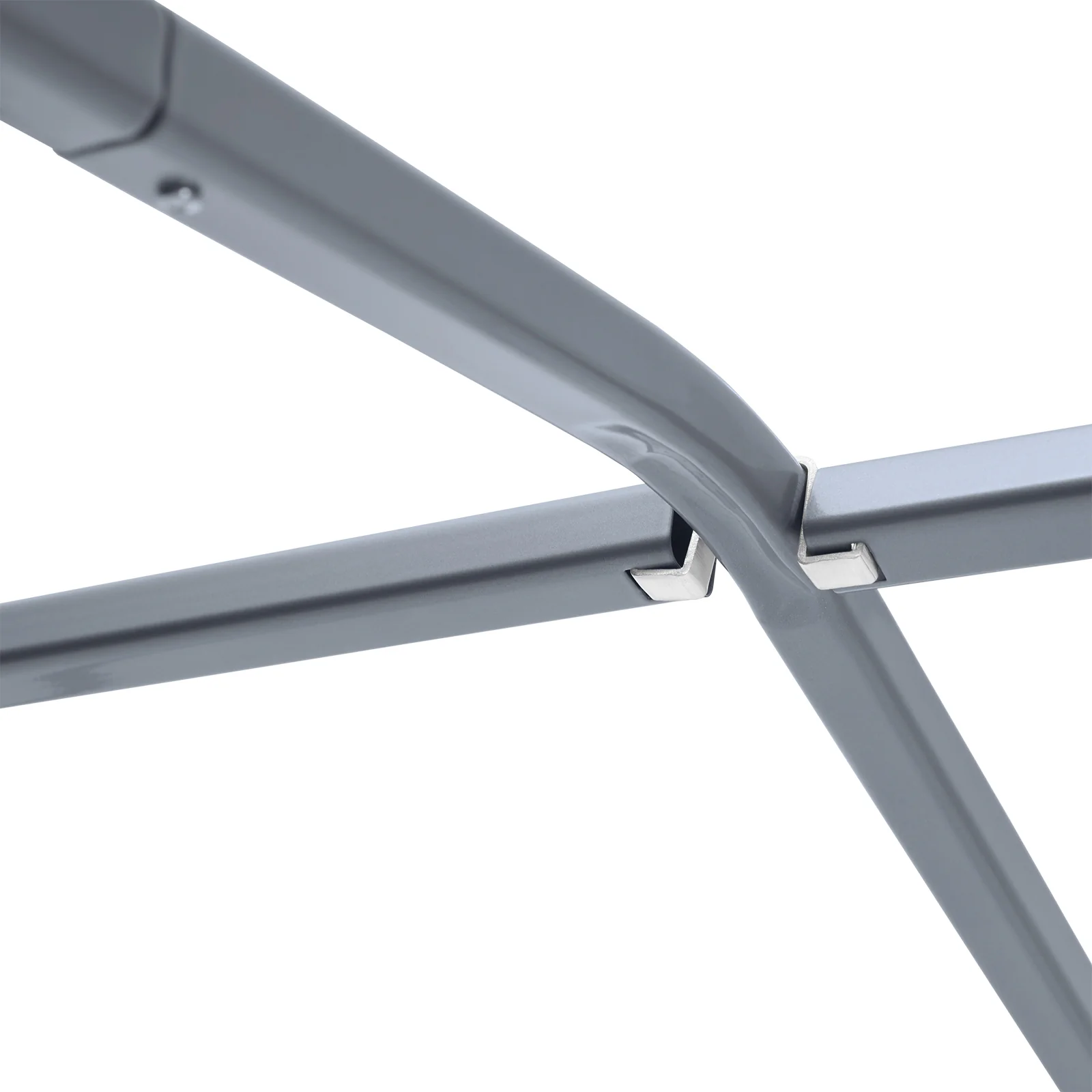 SoBuy KLS11-K Garaje para bicicletas 1,20x1,76x1,63 m Gris - Image 5