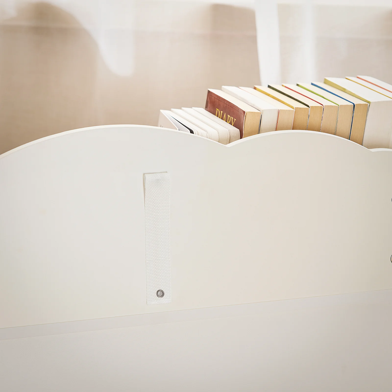 SoBuy KMB100-K-W Librería Infantil Pequeño con 1 Estantería y 2 Compartimentos - Image 9