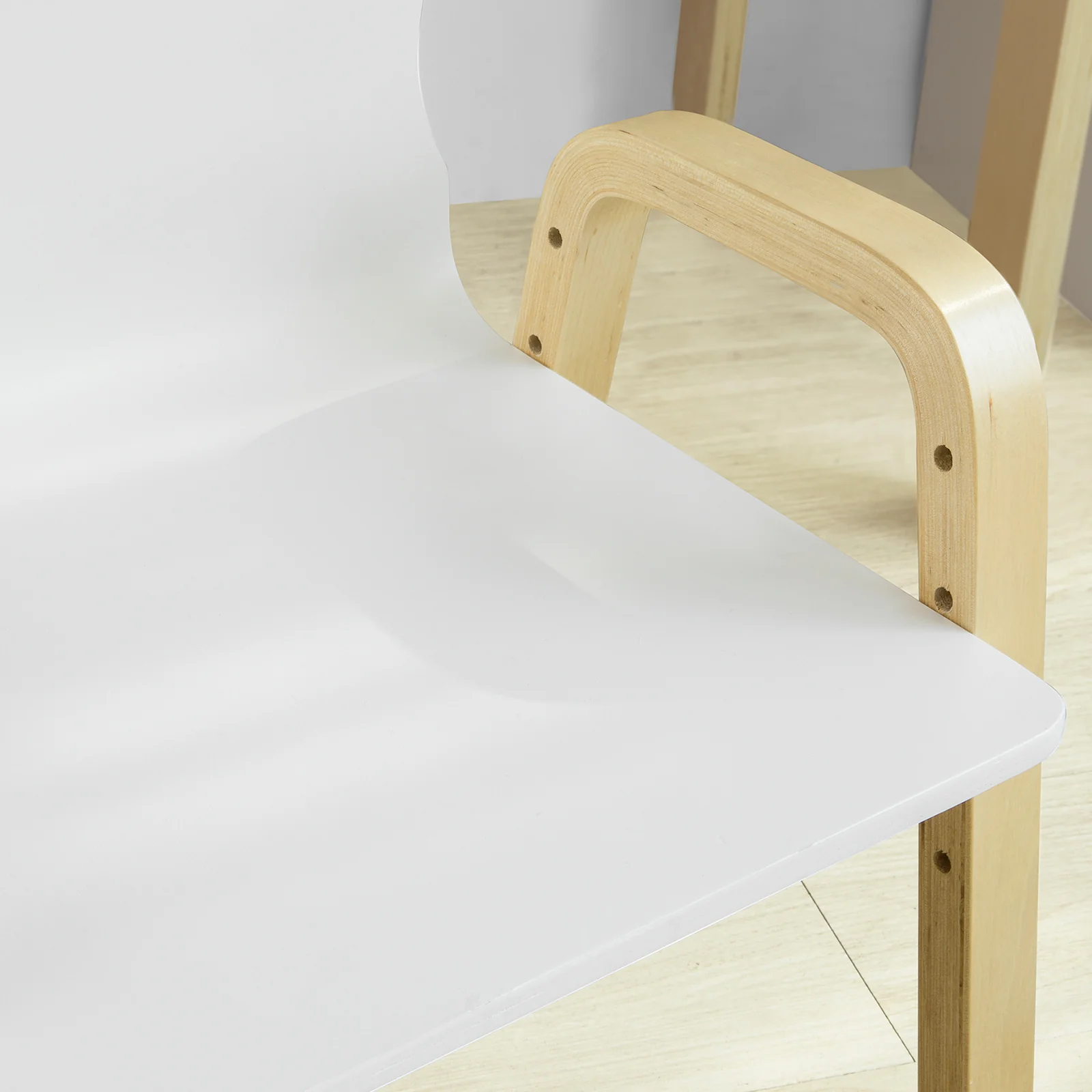 SoBuy KMB24-Wx2 Sillas Infantiles x2 con 4 Alturas de Asiento Diferentes 23-35 cm - Image 8