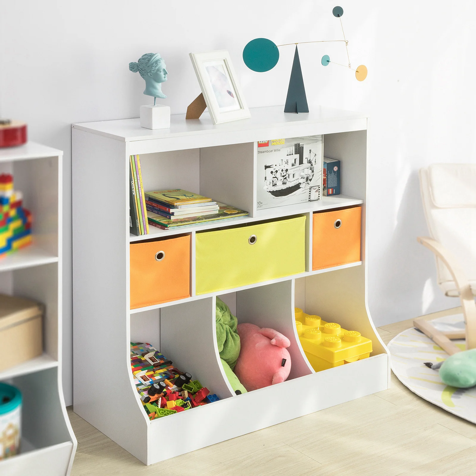 SoBuy KMB26-W Estanterías Infantil 92 x 40 x 93 cm - Image 4