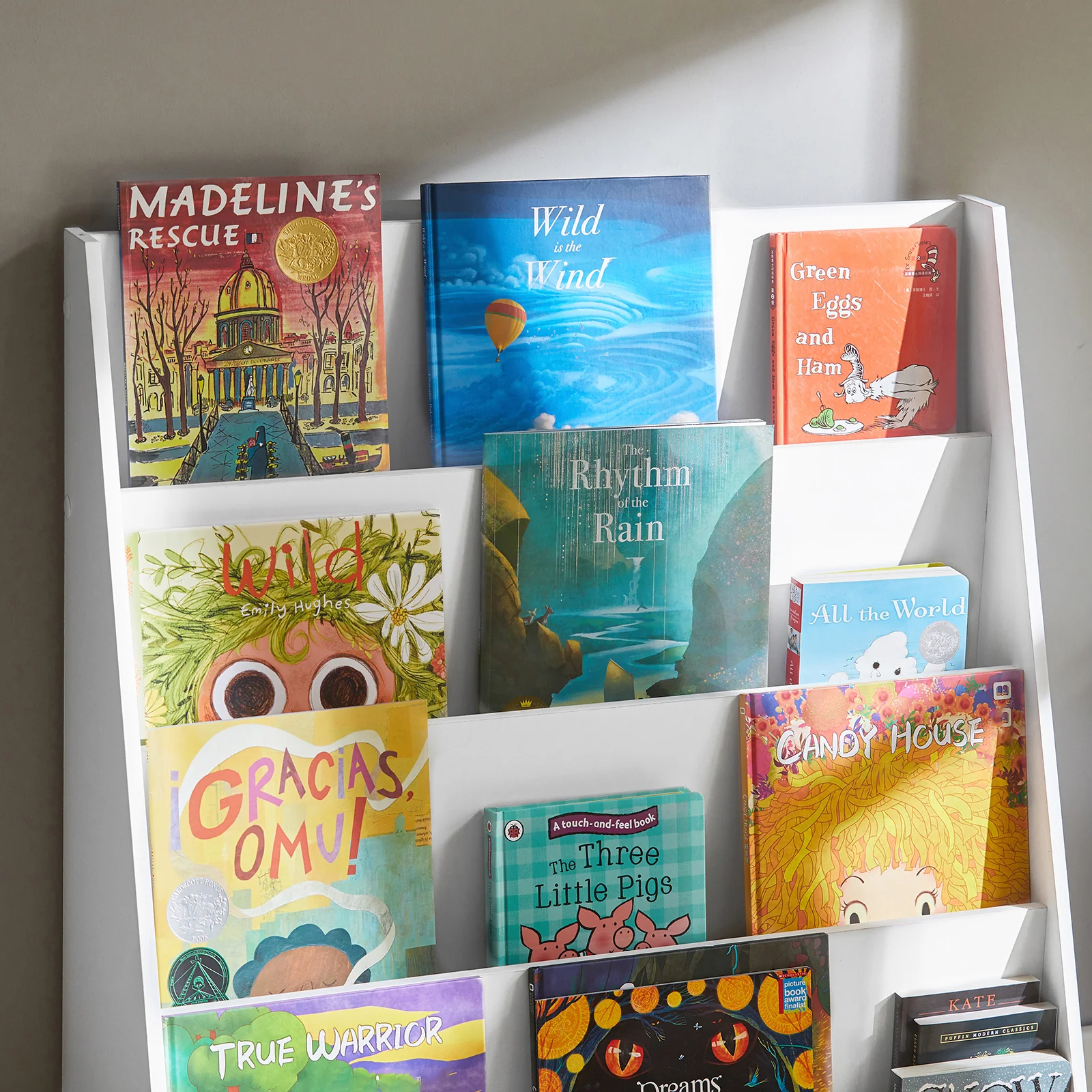 SoBuy KMB32-W Librería Infantil con 4 compartimentos abiertos Blanco - Image 9