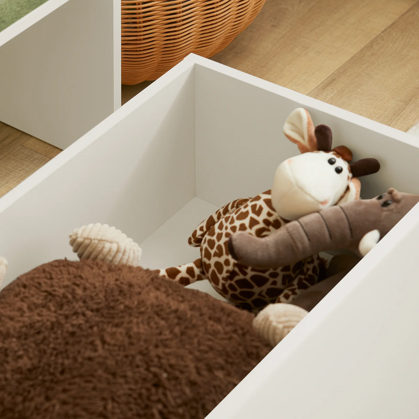 SoBuy KMB80-W Organizador de Juguetes Banco para niño - Image 9