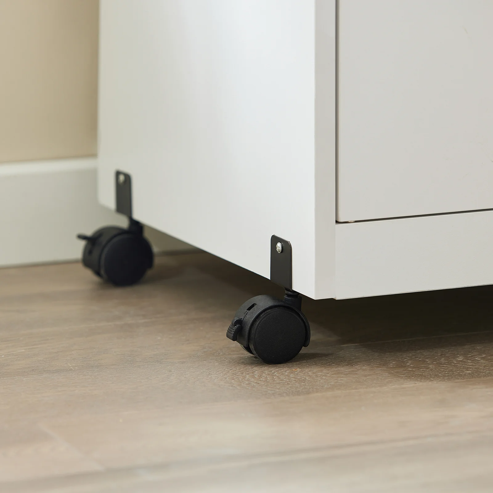 SoBuy FSB12-W Aparador para microondas con 2 puertas y 1 cajón - Image 8