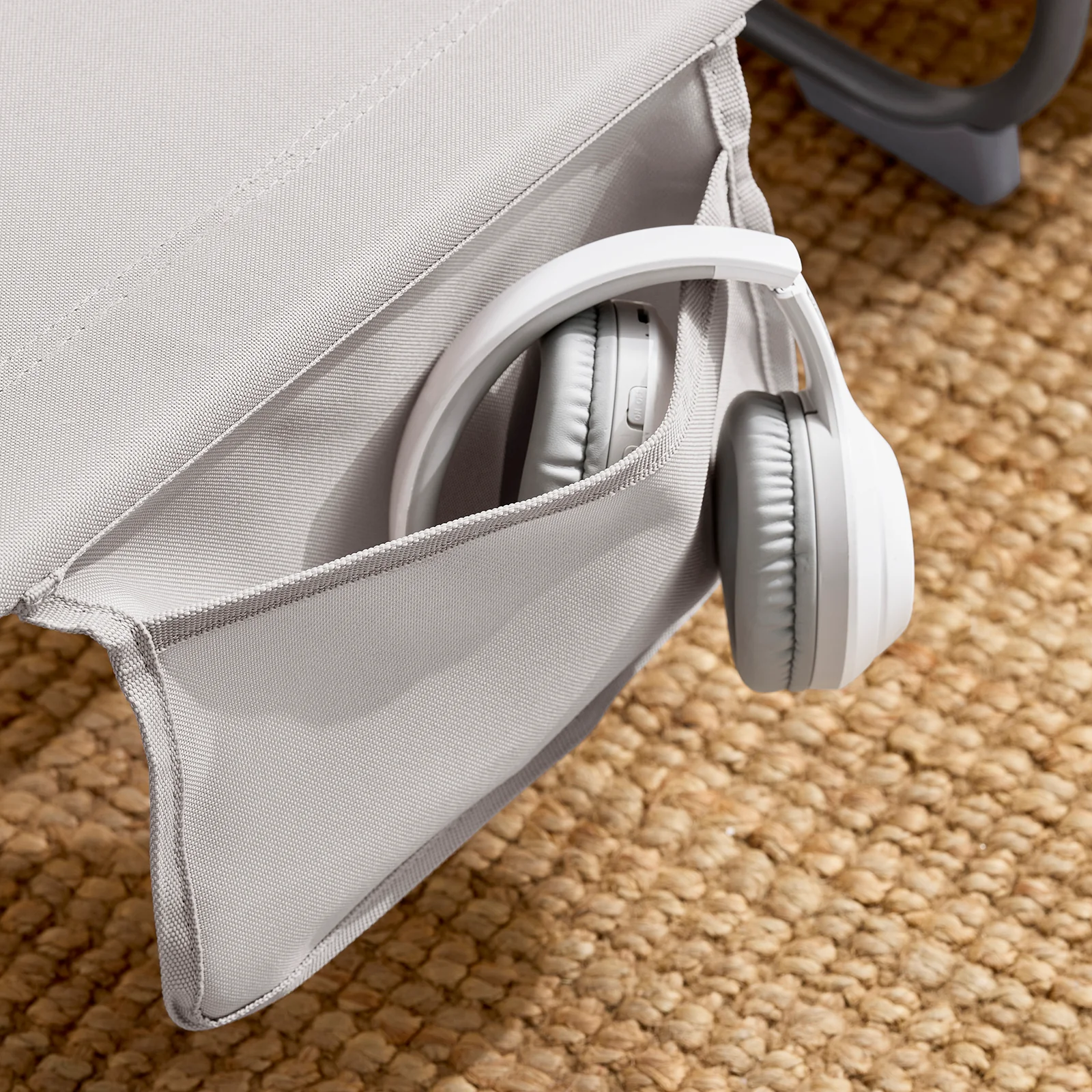 SoBuy OGS35-MIx2 Set de 2 tumbonas beige - Image 8