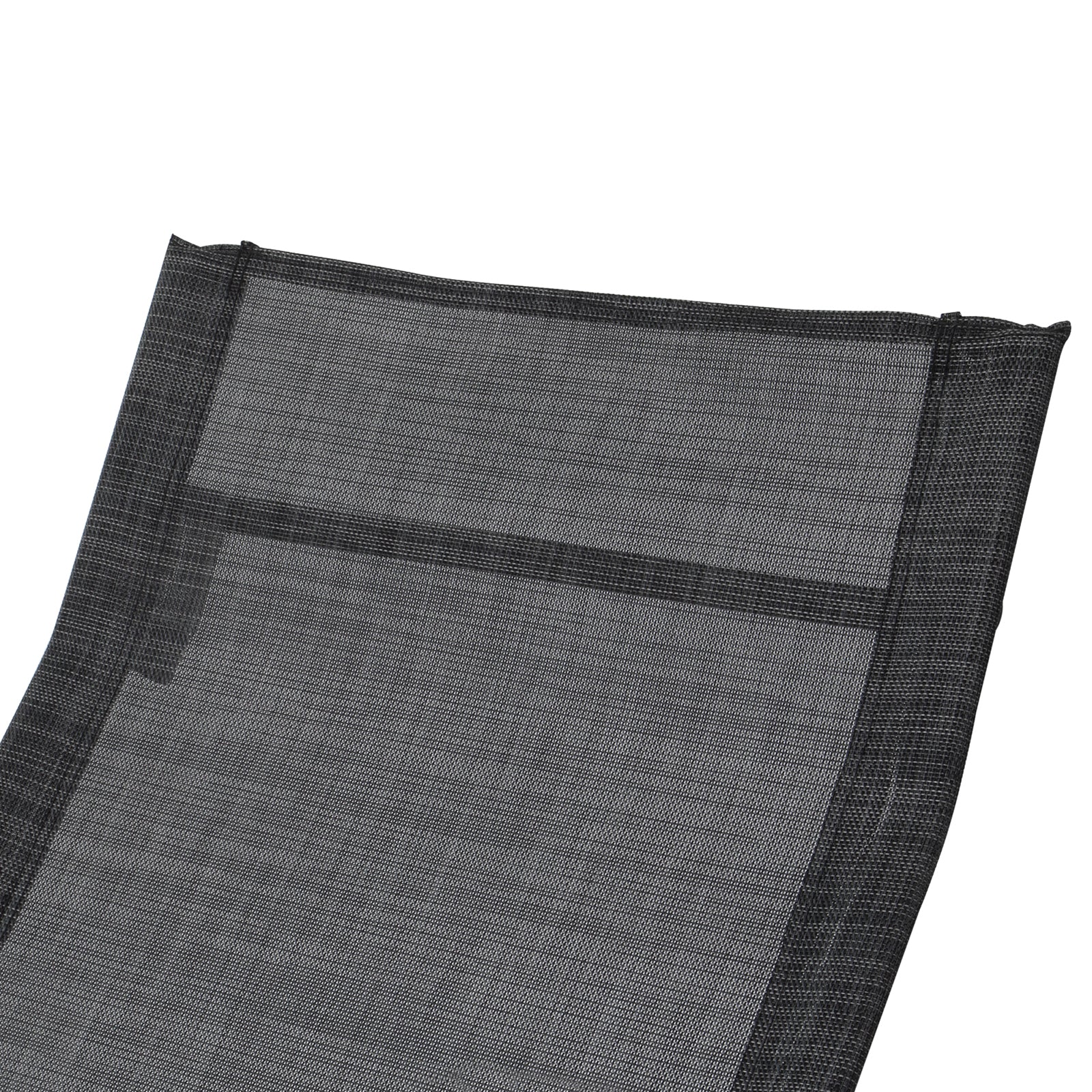 SoBuy OGS47-MS Tumbona Soporta hasta 150 kg Negro - Image 5