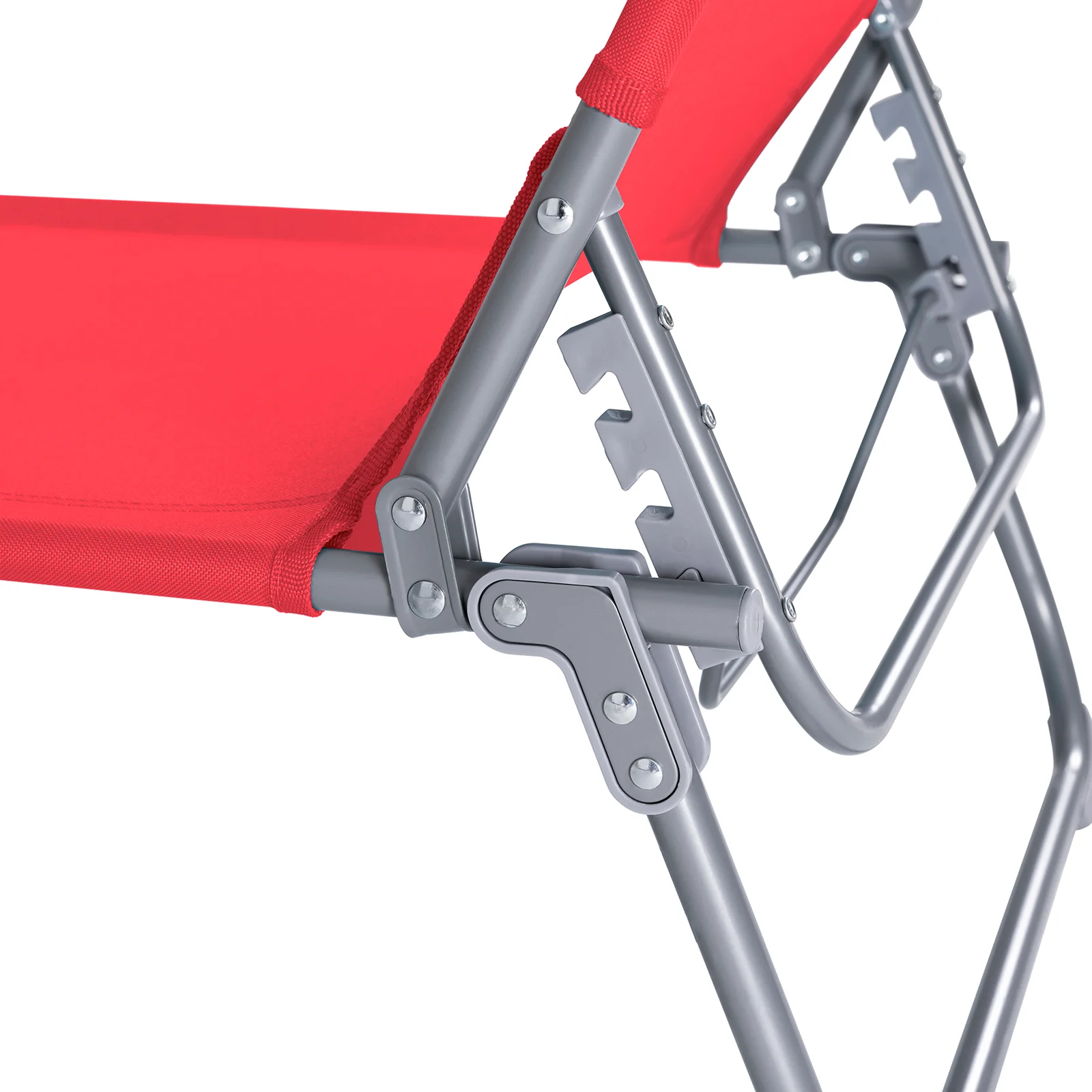 SoBuy OGS48-R Tumbona Plegable con Respaldo Reclinable y Parasol - Image 9