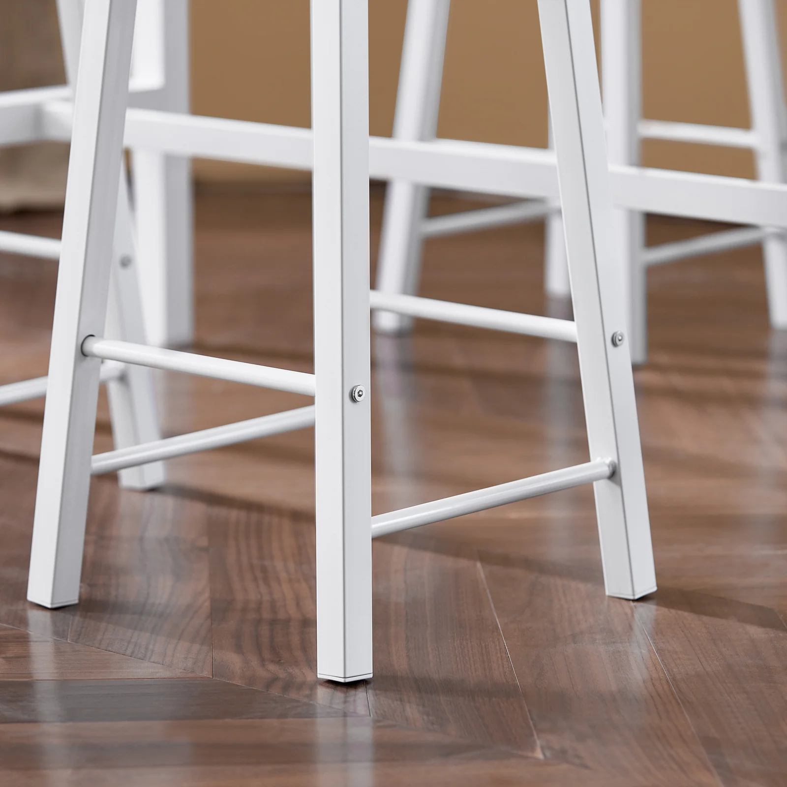 SoBuy OGT22-WN Mesa Alta x1 y Taburetes x4 Blanco/madera - Image 10