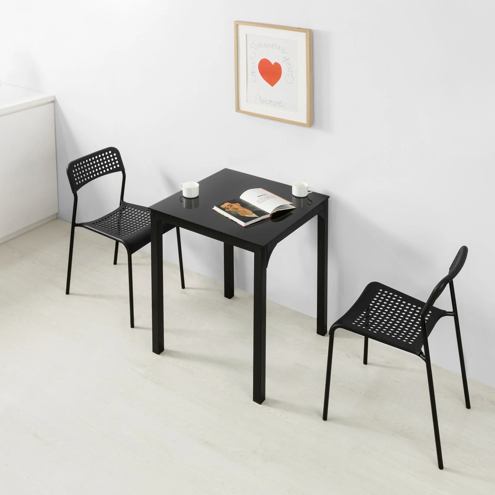 SoBuy OGT38-K-SCH Mesa Cristal Templado 60 x 60 x 75 cm - Image 5
