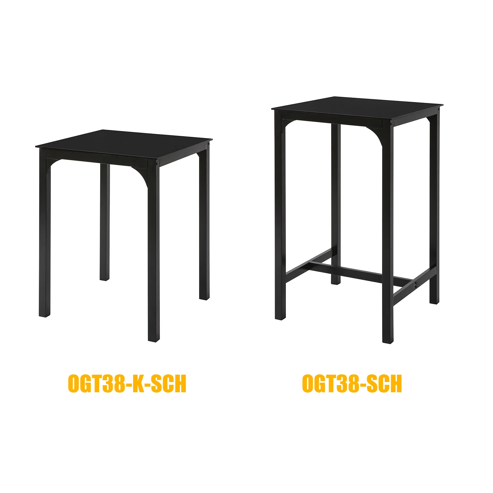 SoBuy OGT38-K-SCH Mesa Cristal Templado 60 x 60 x 75 cm - Image 8