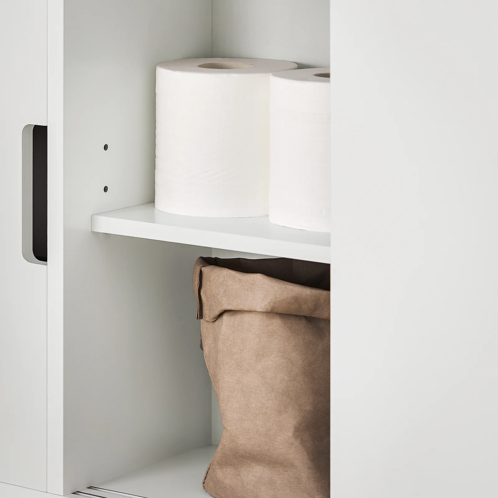 SoBuy BZR02-W Carrito multiuso para Baño con 2 estantes y 2 bandejas Blanco - Image 7