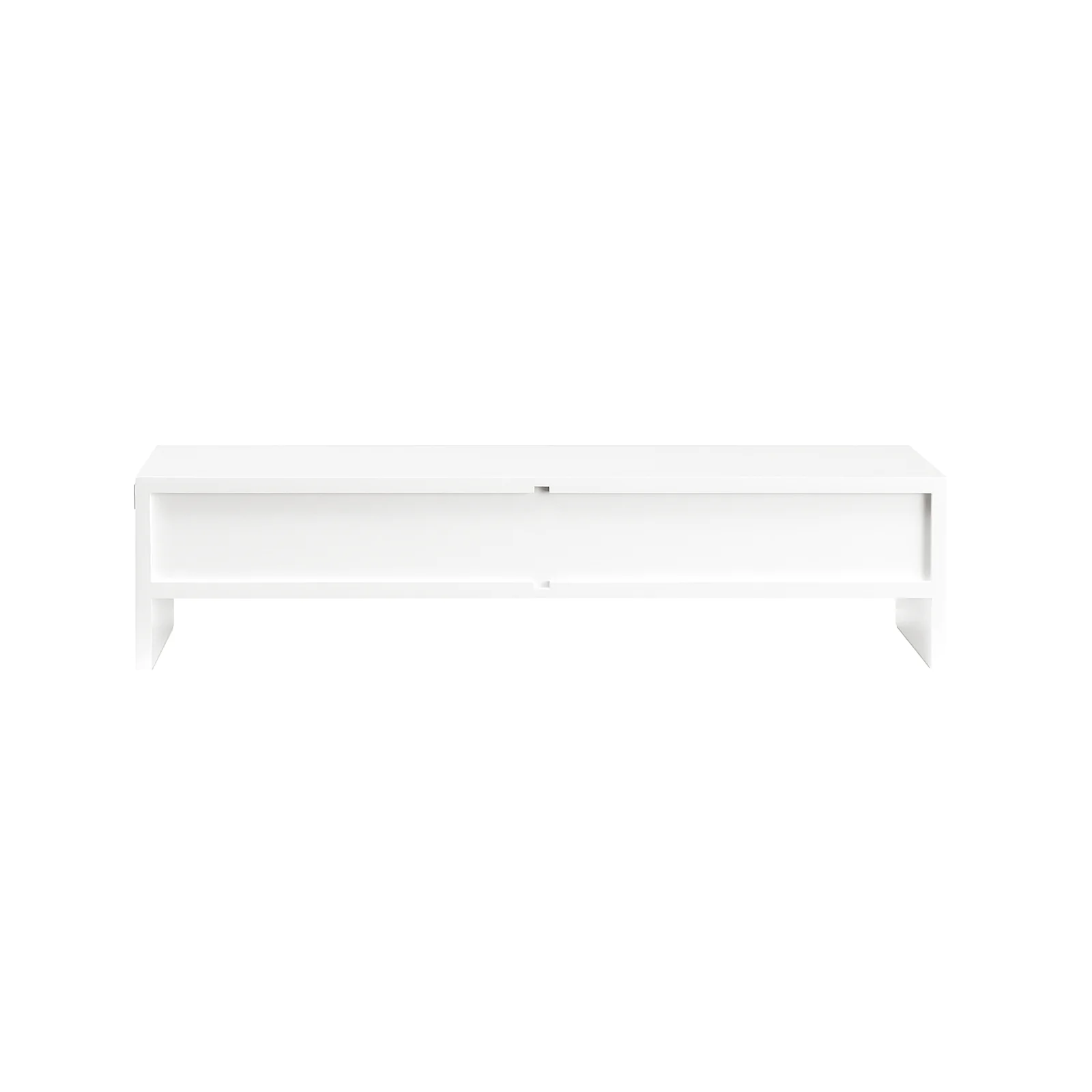 SoBuy BBF02-W Soporte para monitor con 2 cajónes Blanco - Image 5
