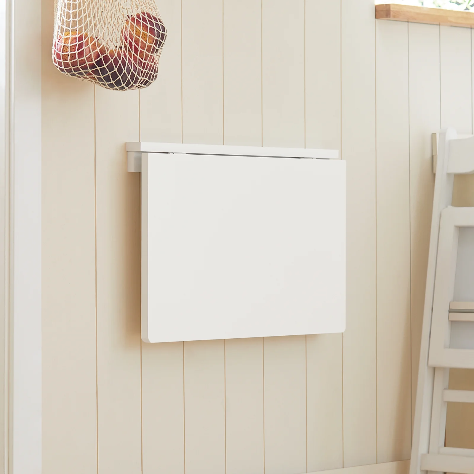 SoBuy FWT03-W Mesa plegable de Pared pequeña 60x40cm Blanco - Image 6
