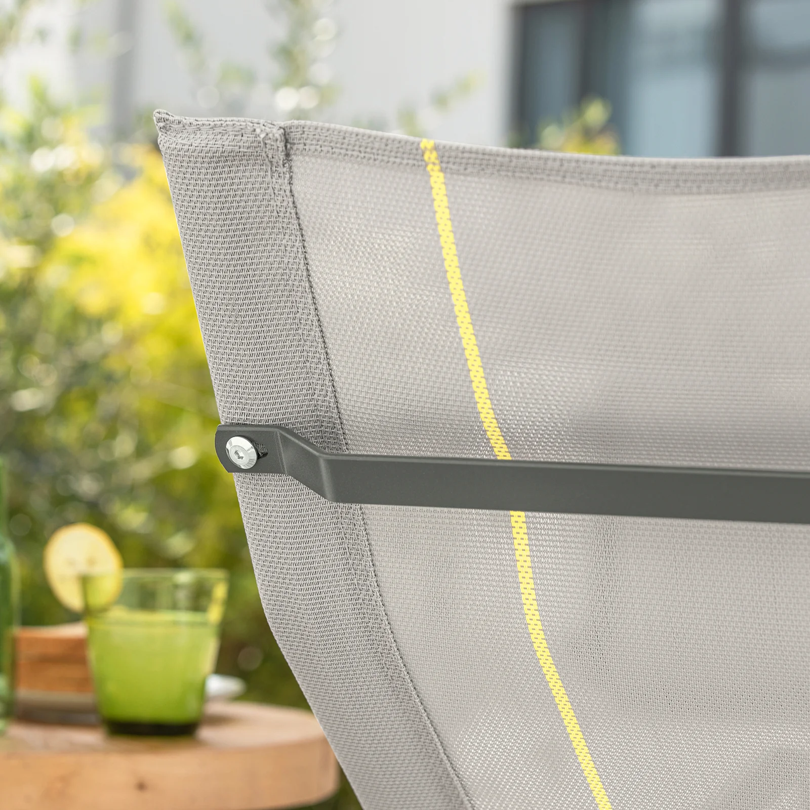 SoBuy OGS47-HG Tumbona Soporta hasta 120 kg Gris - Image 6
