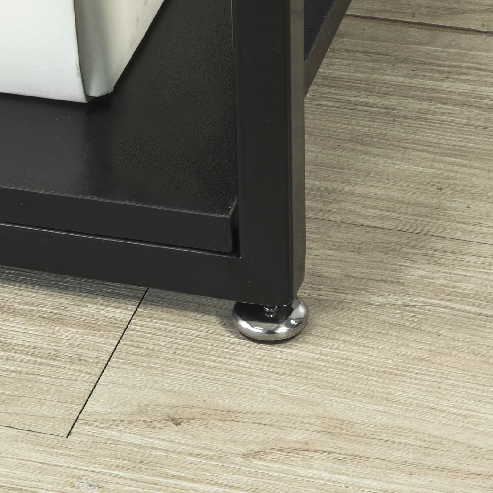 SoBuy FBT65-SCH Mesa Auxiliar con 3 estantes Negro - Image 7