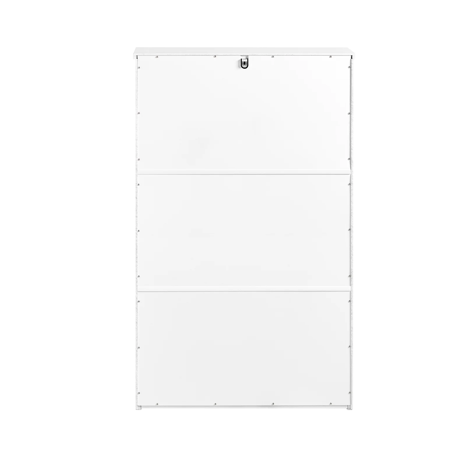 SoBuy FSR165-W Zapatero Estrecho 26cm para Entrada con Cajón y 2 Solapas Blanco - Image 8